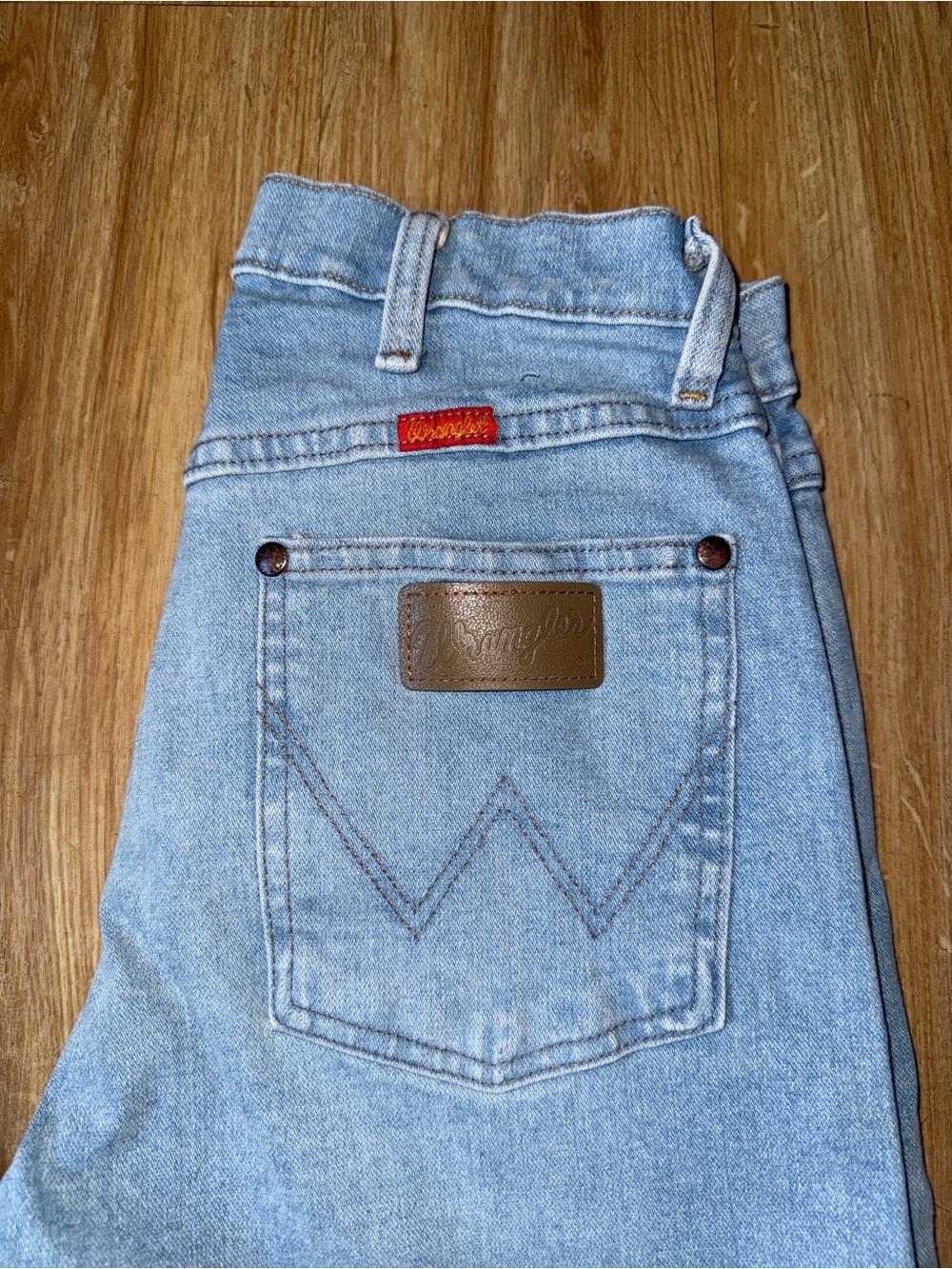 Wrangler Light Blue Boyfriend Jeans